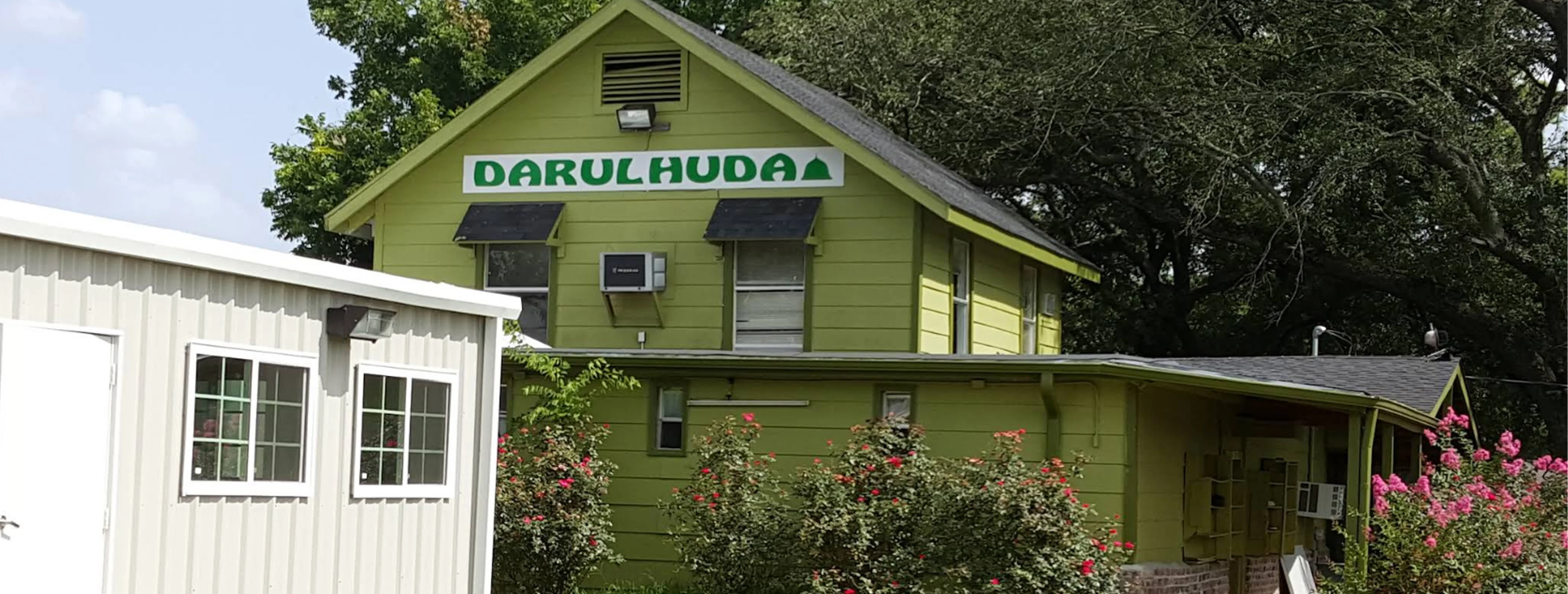 Exterior view of Darul Huda Houston building